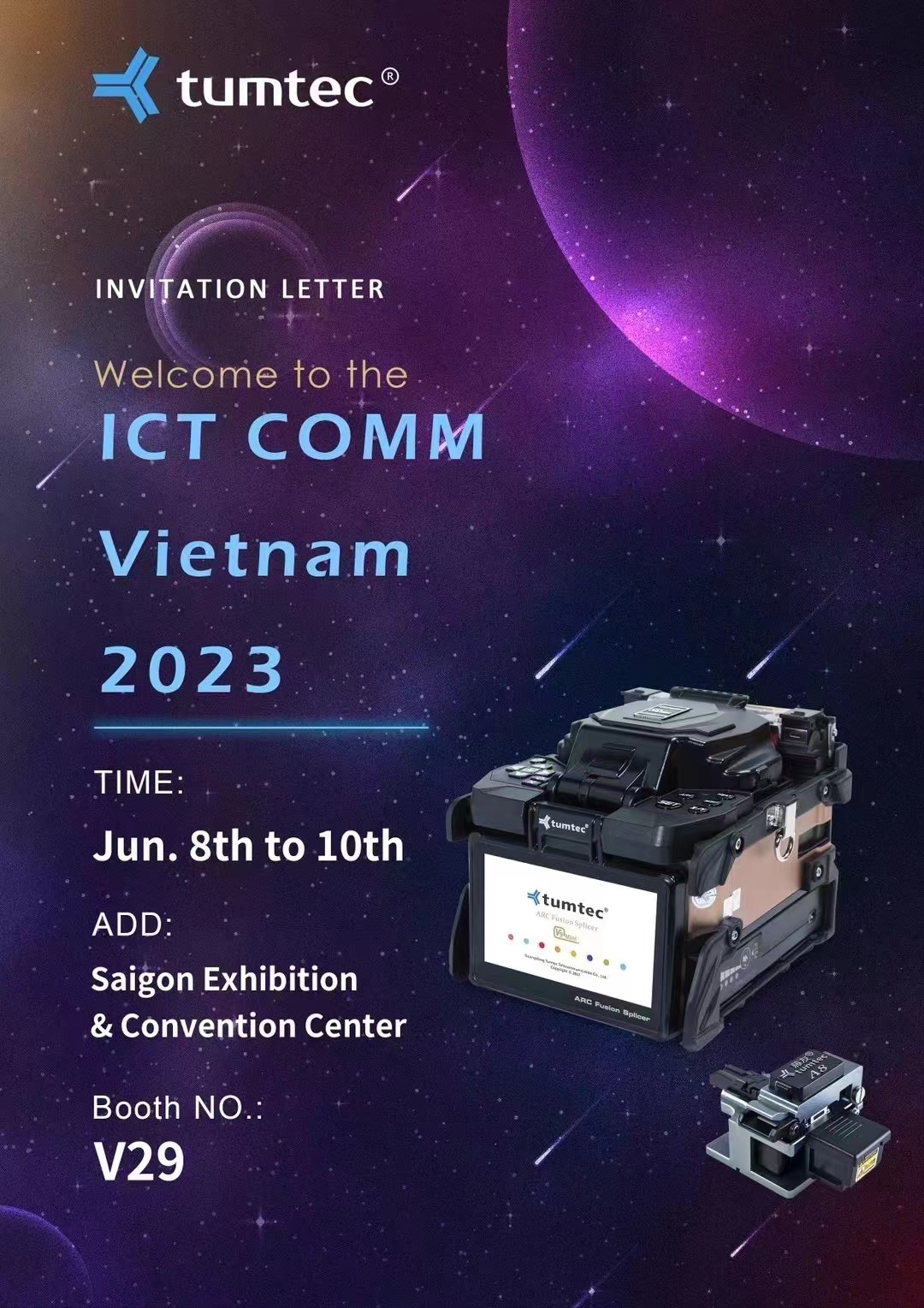 Tumtec exhibirá 2023 ICT COMM en Vietnam